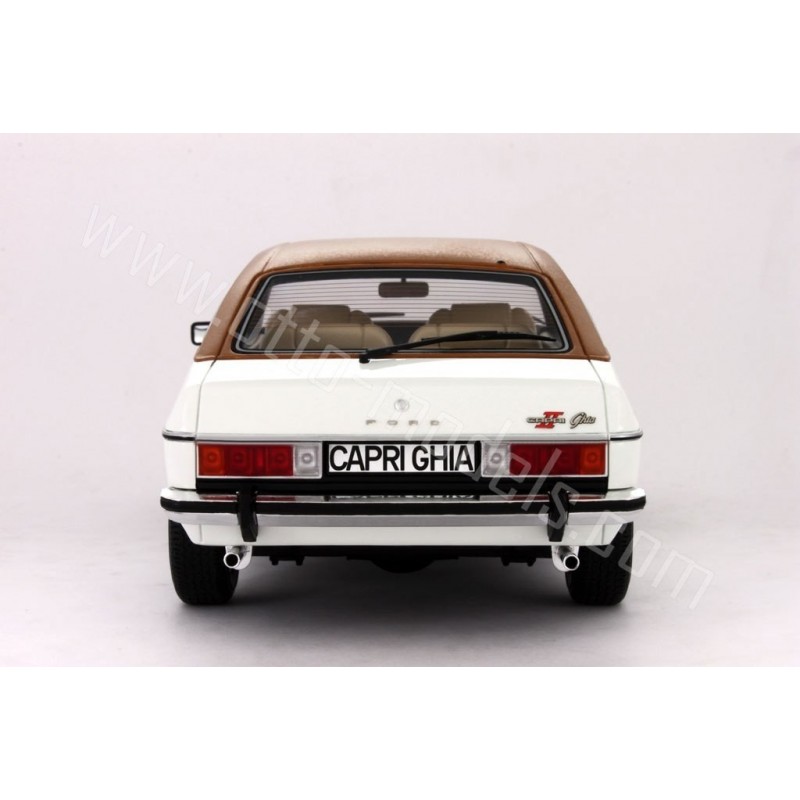 Ford Capri Mk.2 3.0L V6 Ghia Diamond White 1974