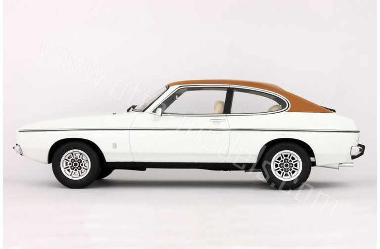 Ford Capri Mk.2 3.0L V6 Ghia Diamond White 1974