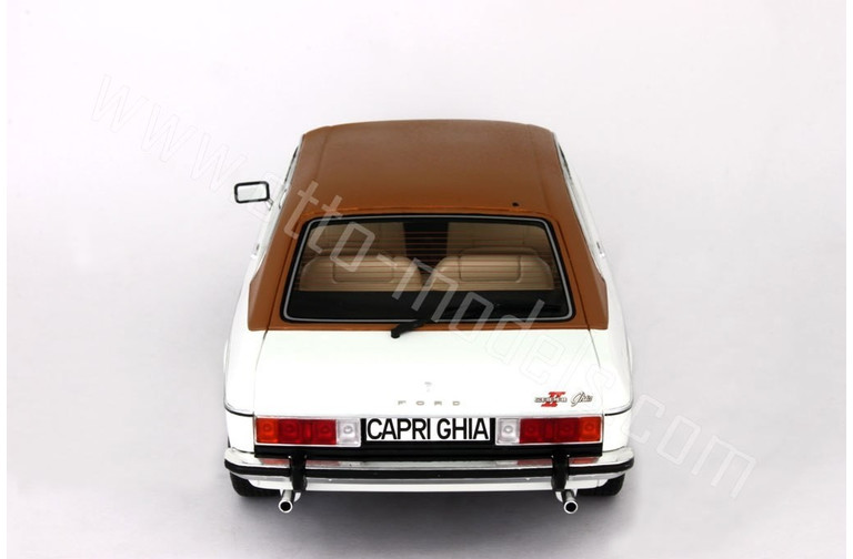 Ford Capri Mk.2 3.0L V6 Ghia Diamond White 1974