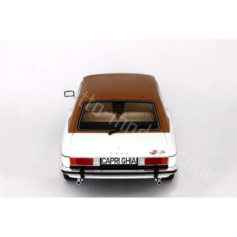 Ford Capri Mk.2 3.0L V6 Ghia Diamond White 1974