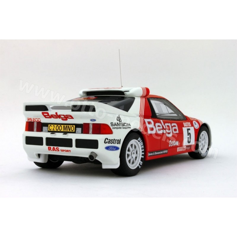 Ford RS200 Gr.B Ypres Rallye 1986