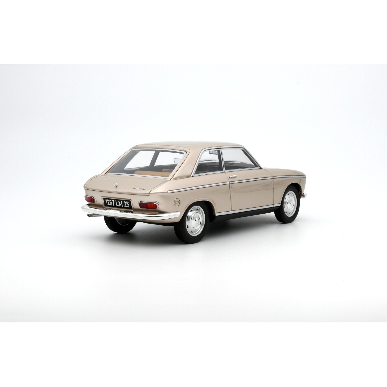 Peugeot 204 Coupe Beige Metal 1129 1965