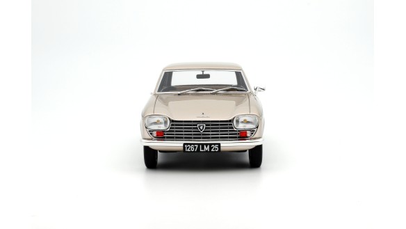 Peugeot 204 Coupe Beige Metal 1129 1965