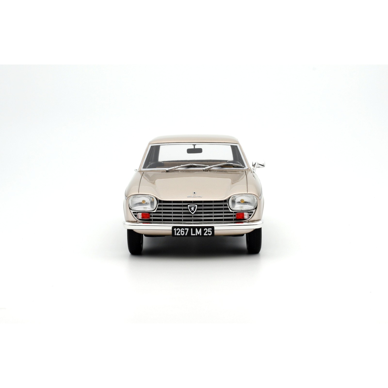Peugeot 204 Coupe Beige Metal 1129 1965