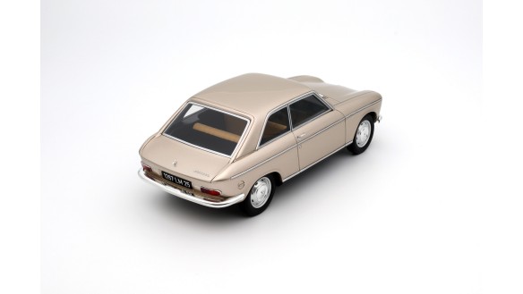Peugeot 204 Coupe Beige Metal 1129 1965