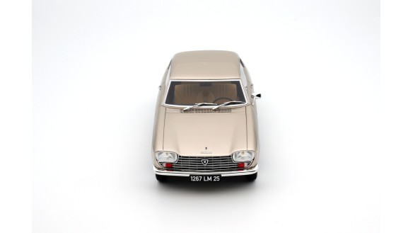 Peugeot 204 Coupe Beige Metal 1129 1965
