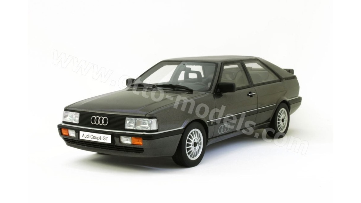 OttOmobile - Audi OT111 - Audi Coupe GT Gris Pierre Métallisé 1985