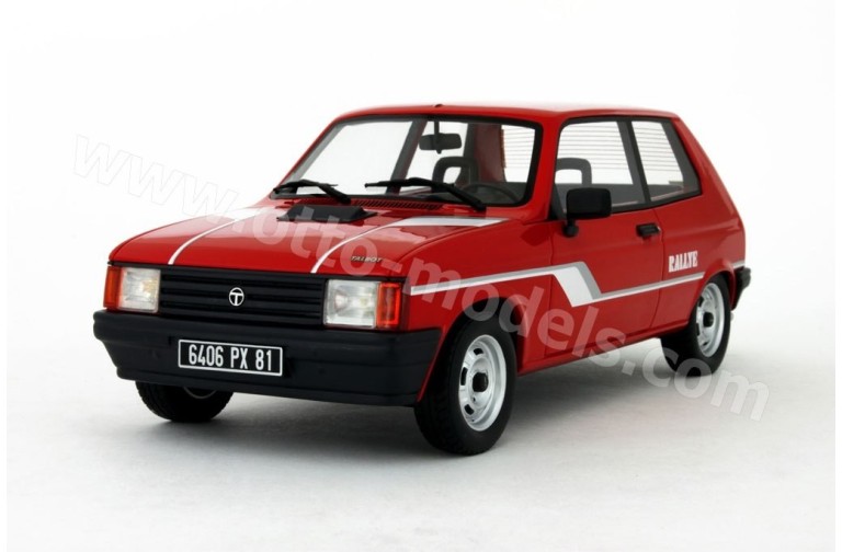 Talbot Samba Rallye Rouge Vallelunga 1983