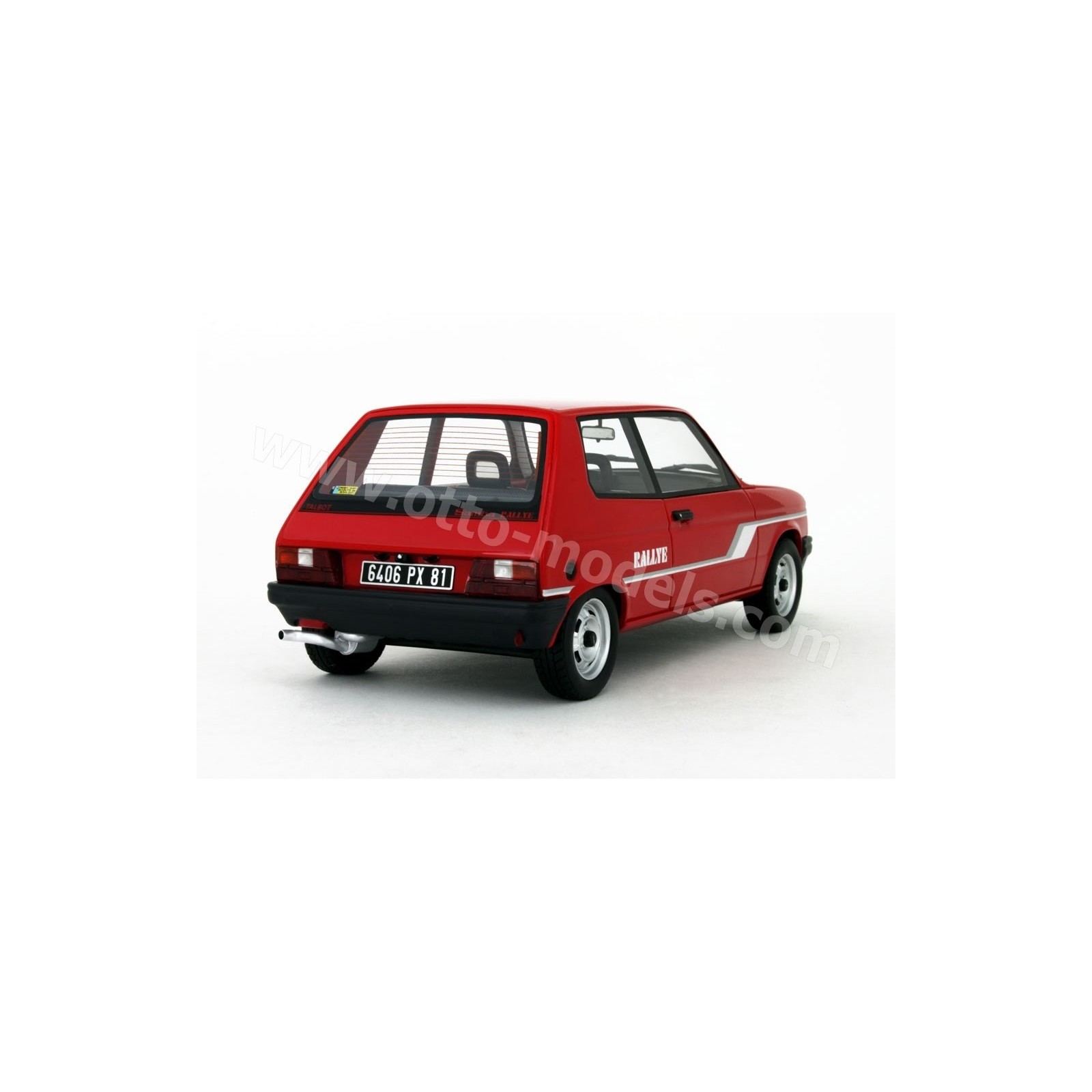 Talbot Samba Rallye Rouge Vallelunga 1983
