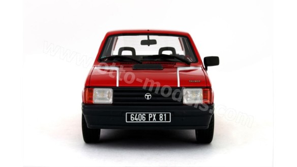 Talbot Samba Rallye Rouge Vallelunga 1983
