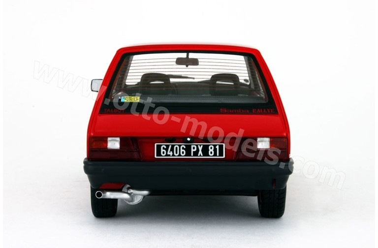 Talbot Samba Rallye Rouge Vallelunga 1983
