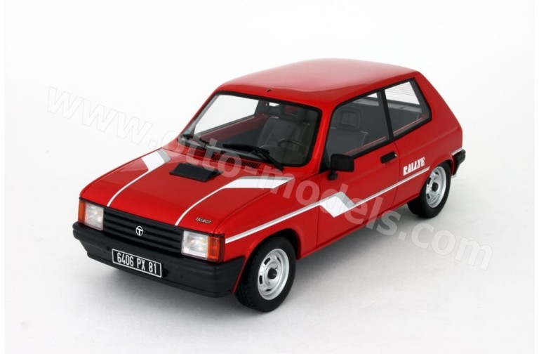 Talbot Samba Rallye Rouge Vallelunga 1983