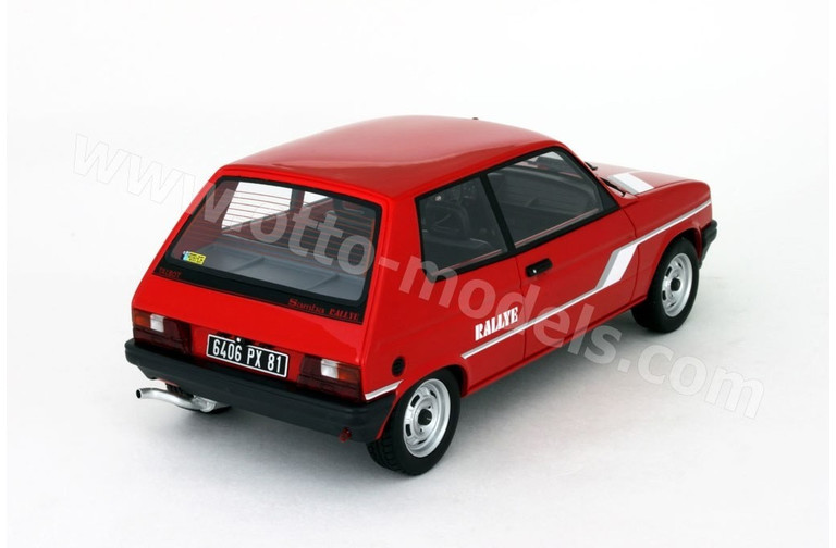 Talbot Samba Rallye Rouge Vallelunga 1983