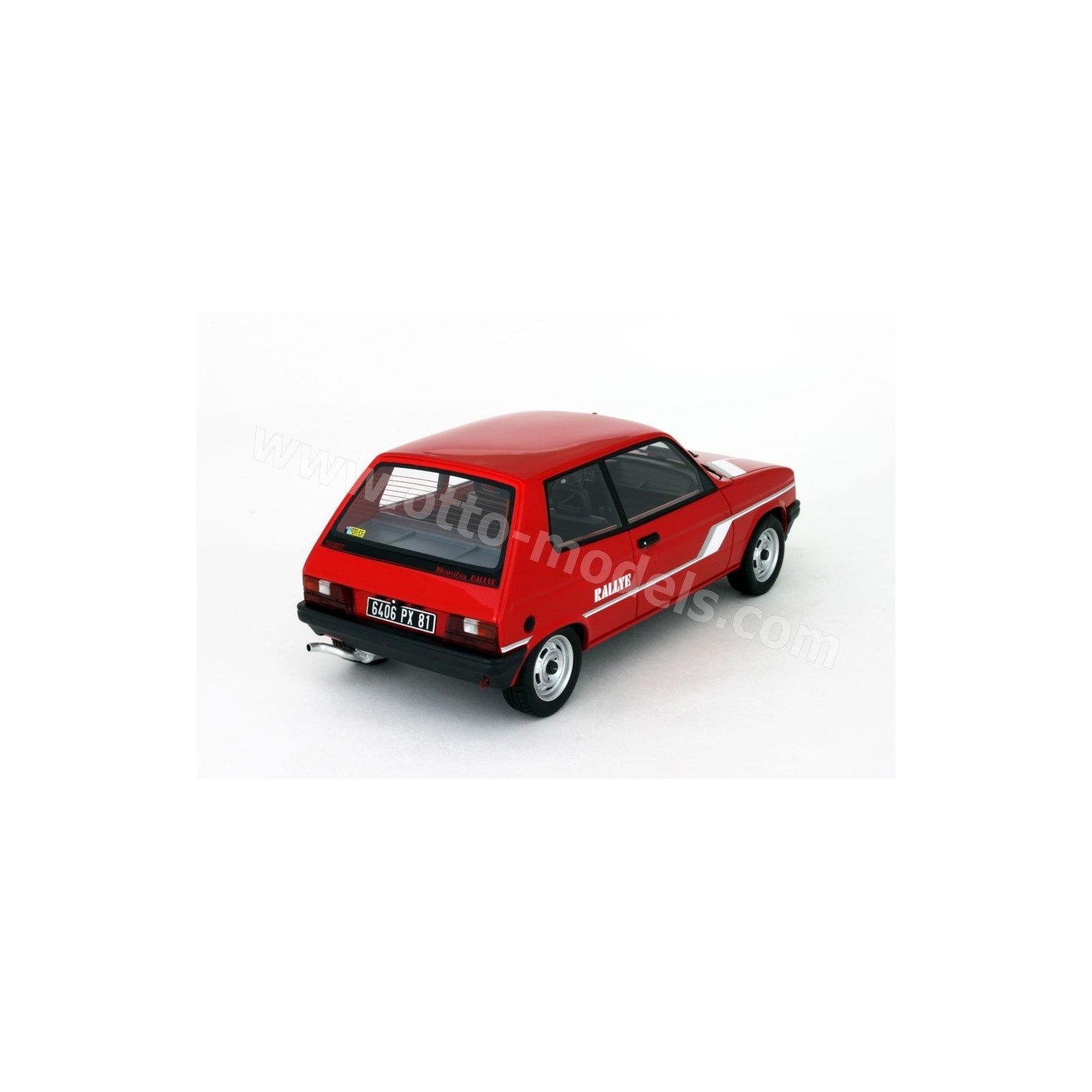 Talbot Samba Rallye Rouge Vallelunga 1983