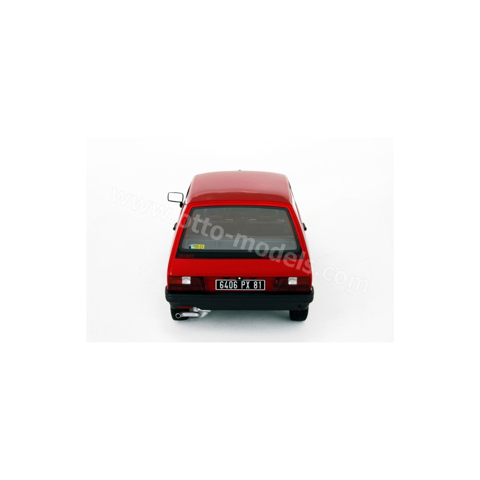 Talbot Samba Rallye Rouge Vallelunga 1983