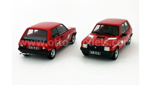Talbot Samba Rallye Rouge Vallelunga 1983
