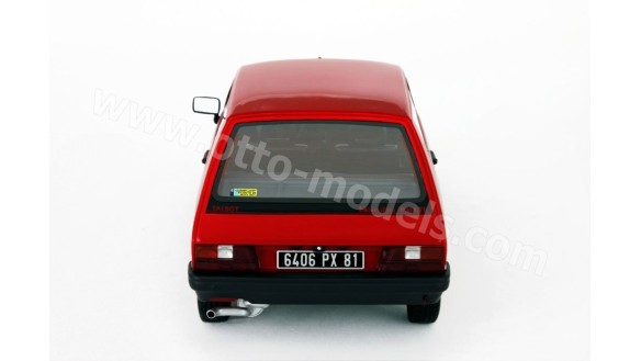 Talbot Samba Rallye Rouge Vallelunga 1983