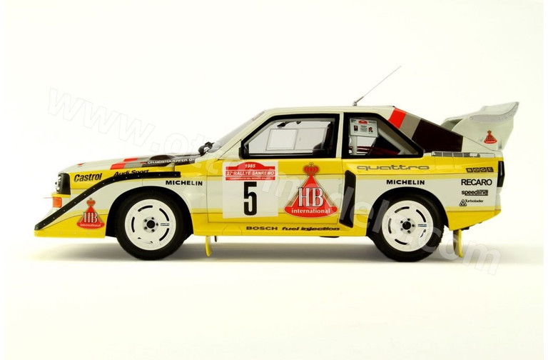 Audi Sport quattro S1 San Remo Rallye 1985