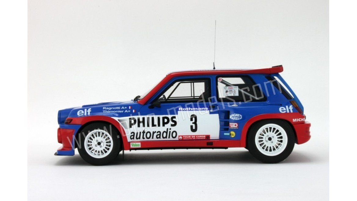 Voiture De Course SCALEXTRIC Renault 5 Turbo Tour De Corse '84 - Slot 1:32 - Jouet De Collection Pour Enfant Et Adulte