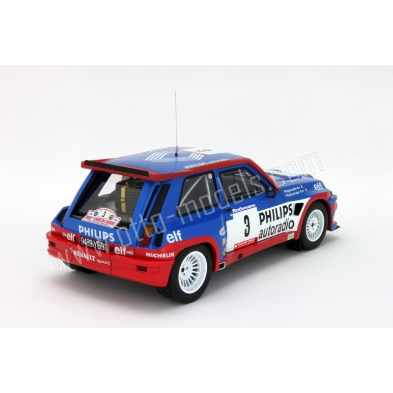 Renault 5 Turbo Maxi Philips Tour de Corse 1985