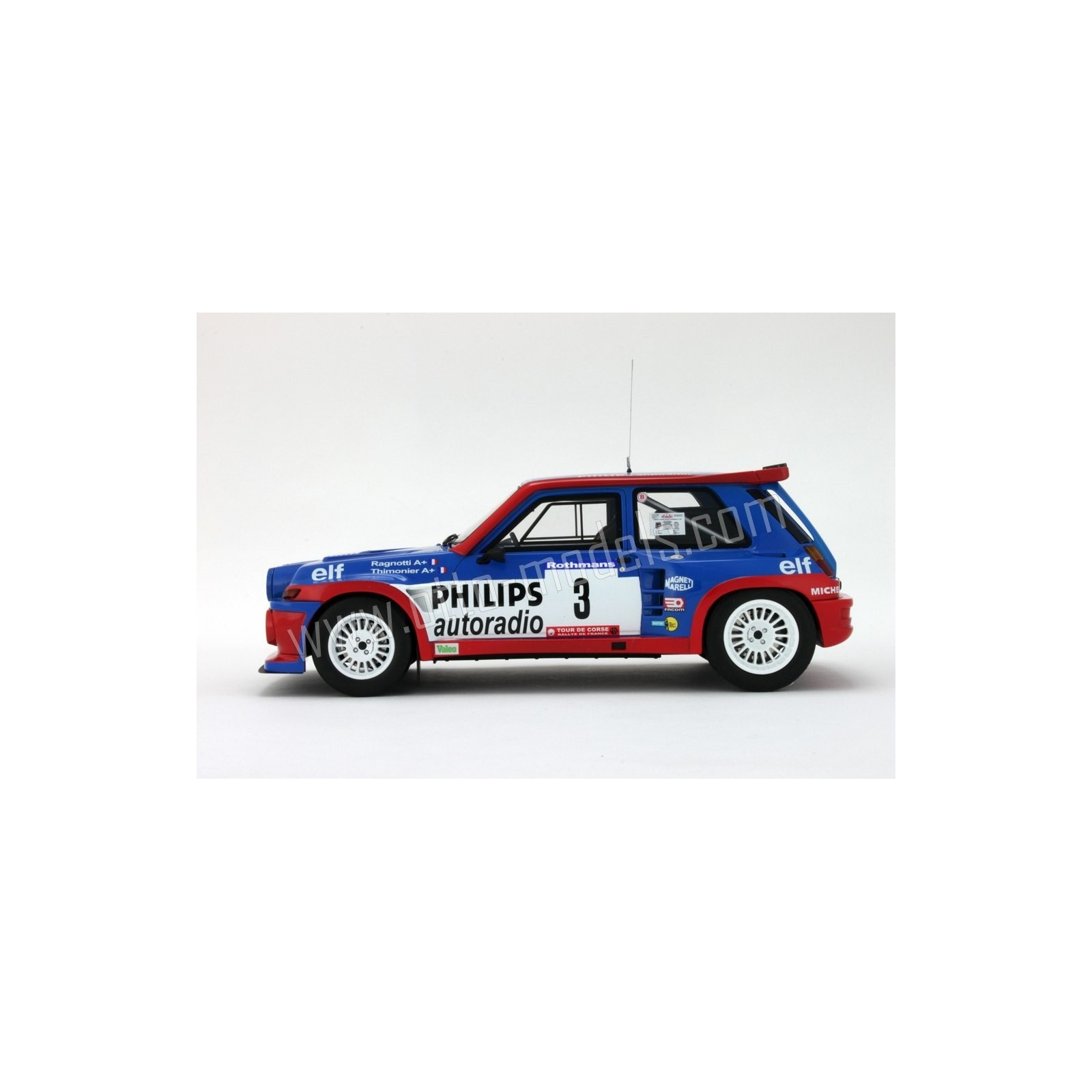 Renault 5 Turbo Maxi Philips Tour de Corse 1985