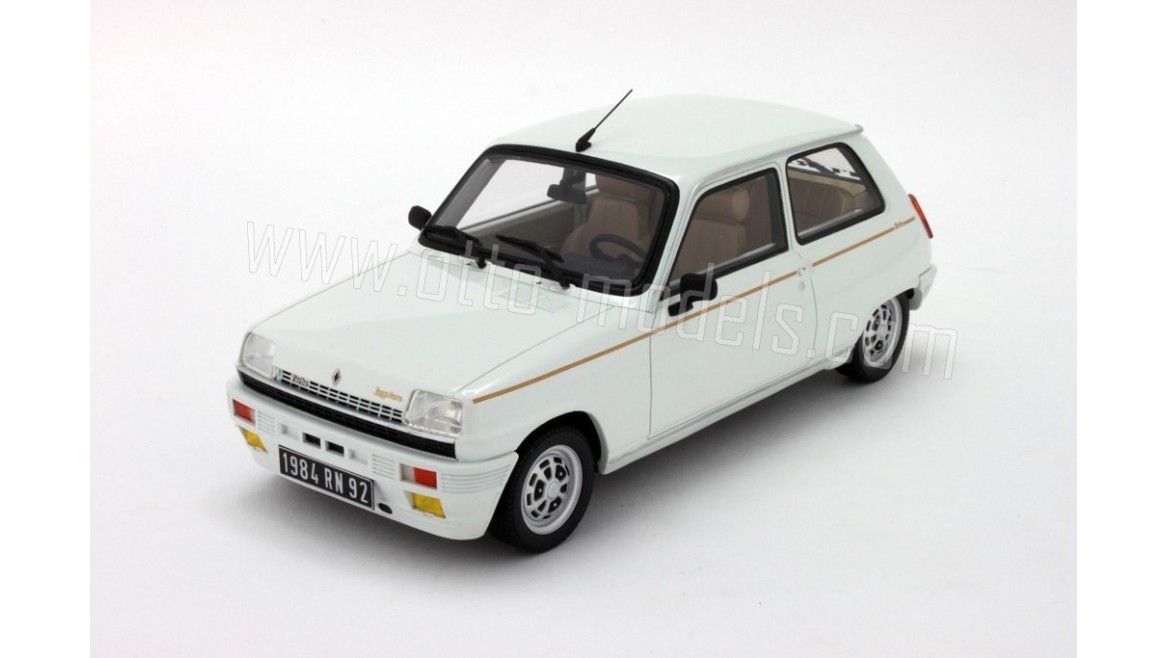 OttOmobile - Renault OT513 - Renault 5 Turbo Laureate Blanc 355 1984