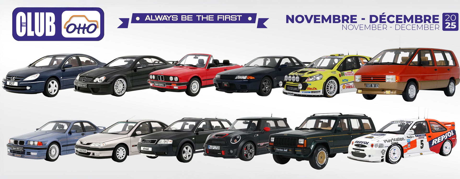 OttOmobile: Entdecken Sie die neuen 1:18 Modellautos für November und Dezember 2025