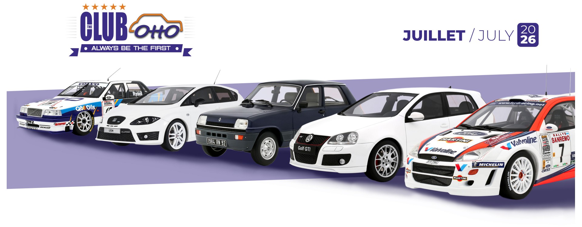 Club OttOmobile de juillet : découvrez les 5 nouvelles miniatures exclusives