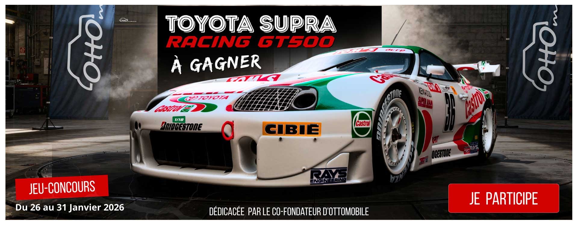 Gewinnspiel: Gewinnen Sie einen Toyota Supra Racing GT500!