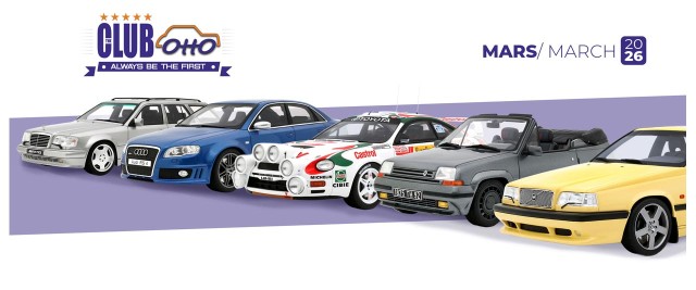 OttOmobile Club March 2026: 5 Exclusive 1/18 Scale Miniatures