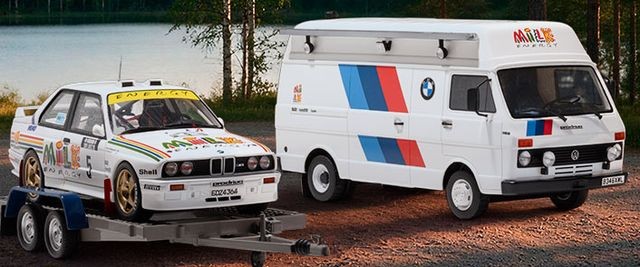 Ari Vatanen et son originale BMW M3 débarquent chez OttOmobile !
