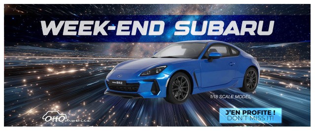OttOmobile: when passion for Subaru comes to life in modelcars