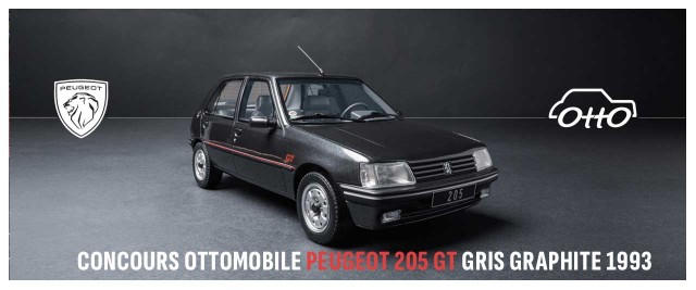 WETTBEWERB BEENDET: GEWINNEN SIE EINEN PEUGEOT 205 GT