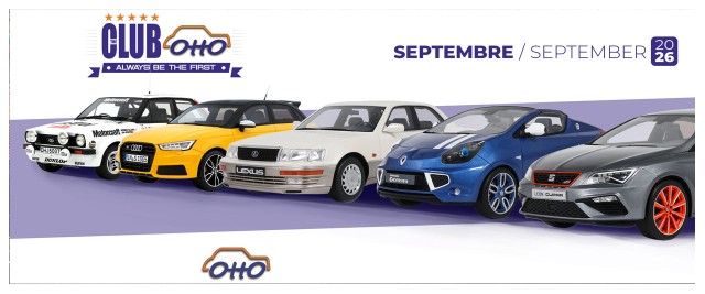 The OttOmobile club is back for the new season with five new scale models!
