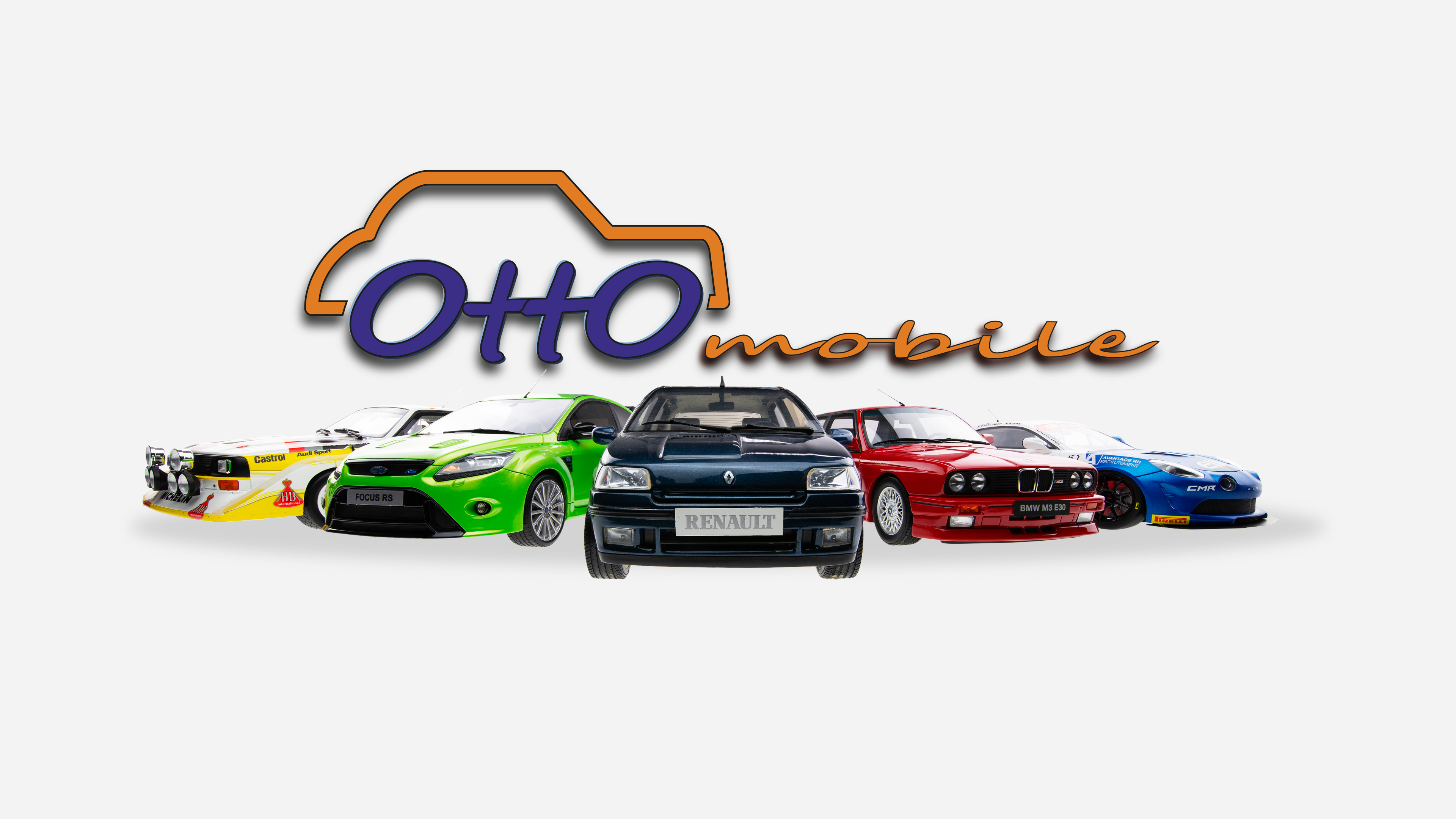 Mes dernières voitures miniatures OttOmobile 1/18 #1 : Subaru, Peugeot,  Honda ! 